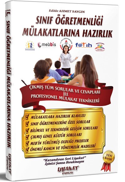 Liyakat Sınıf Öğretmenliği Mülakatlarına Hazırlık Çıkmış Sorular ve Mülakat Teknikleri Liyakat Yayınları