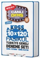 Akademi Denizi KPSS Genel Yetenek Genel Kültür Canlı Ders Destekli Türkiye Geneli 10x120 Fasikül Deneme Akademi Denizi
