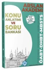 Arslan Akademi ÖABT DHBT MBSTS Din Kültürü ve Ahlak Bilgisi Konu Anlatımı ve Soru Bankası - Serdar Arslan Arslan Akademi