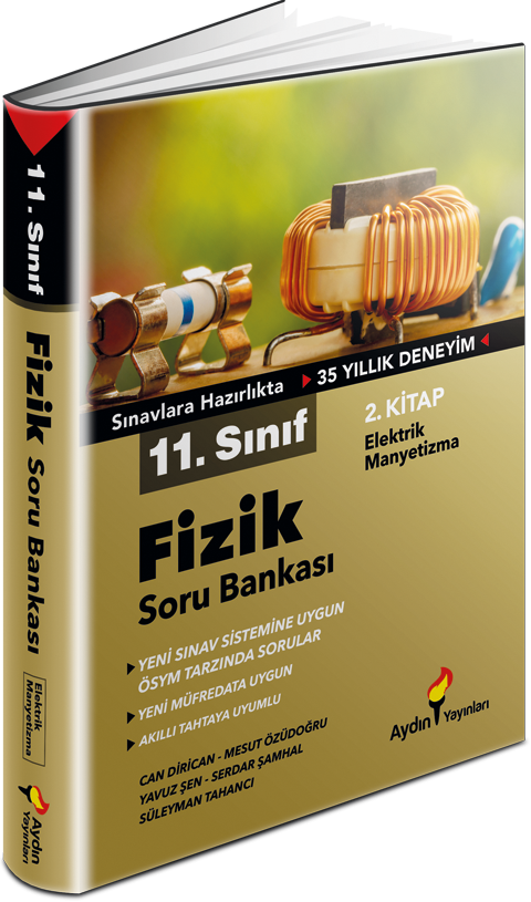 Aydın 11. Sınıf Fizik 2. Kitap Elektrik-Manyetizma Soru Bankası Aydın Yayınları