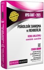 Pegem 2023 ÖABT Psikolojik Danışma ve Rehber Öğretmenliği Konu Anlatımlı Pegem Akademi Yayınları