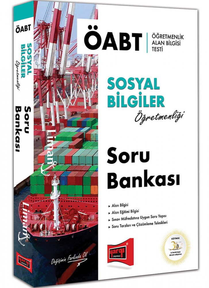 Yargı 2019 ÖABT LİMAN Sosyal Bilgiler Öğretmenliği Soru Bankası Yargı Yayınları