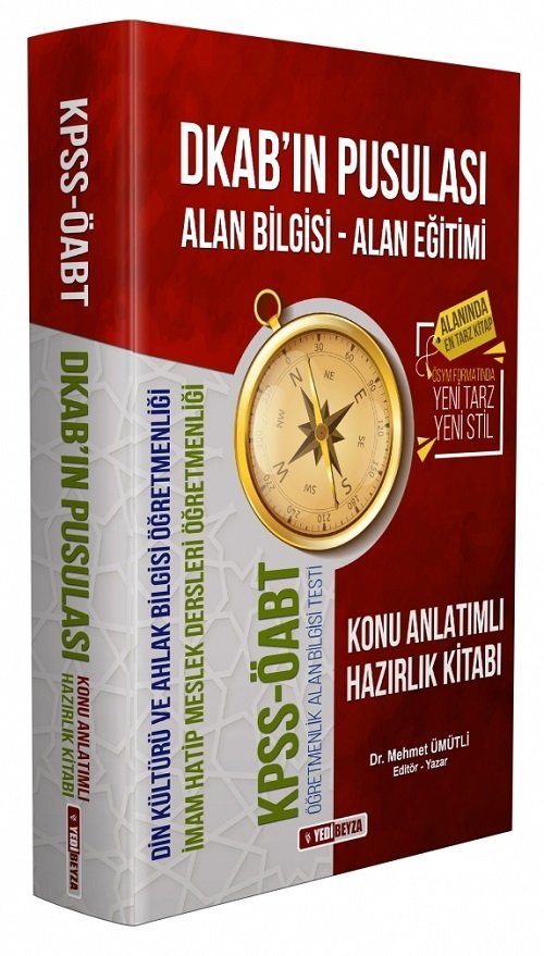 SÜPER FİYAT Yedibeyza ÖABT DKAB Pusulası Din Kültürü Öğretmenliği Konu Anlatımlı - Mehmet Ümütli Yedibeyza Yayınları