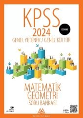 Marsis 2024 KPSS Matematik Geometri Soru Bankası Video Çözümlü Marsis Yayınları