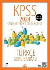 Marsis 2024 KPSS Lise Ön Lisans Türkçe Soru Bankası Video Çözümlü Marsis Yayınları