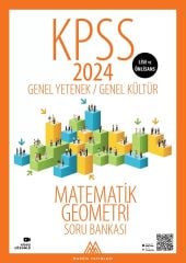 Marsis 2024 KPSS Lise Ön Lisans Matematik Geometri Soru Bankası Video Çözümlü Marsis Yayınları