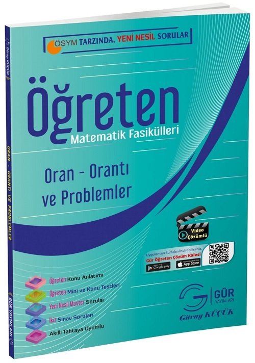 Gür Öğreten Matematik Fasikülleri - Oran-Orantı ve Problemler Gür Yayınları