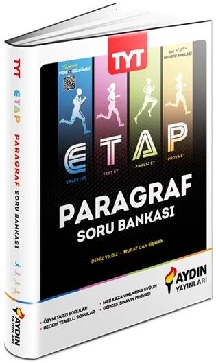 Aydın YKS TYT Paragraf ETAP Soru Bankası Video Çözümlü Aydın Yayınları