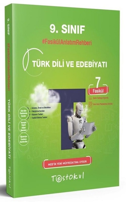 Test Okul 9. Sınıf Türk Dili ve Edebiyatı 7 Fasikül Konu Anlatımı Test Okul Yayınları