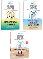 Finansed SPK Sermaye Piyasası Araçları-1 Konu + Soru + Deneme 3 lü Set Finansed Yayınları