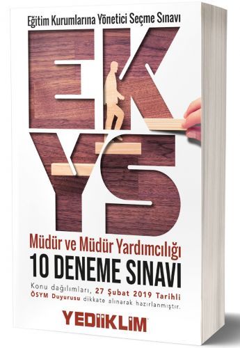 Yediiklim 2020 MEB EKYS Müdür ve Yardımcılığı 10 Deneme Yediiklim Yayınları