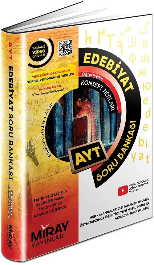 Miray YKS AYT Edebiyat Konu Özetli Soru Bankası Miray Yayınları