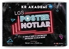 KR Akademi LGS İnkılap Tarihi ve Atatürkçülük Din Kültürü ve Ahlak Bilgisi Poster Notlar KR Akademi
