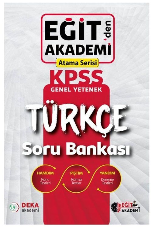 Eğit Akademi KPSS Türkçe Atama Serisi Soru Bankası Eğit Akademi