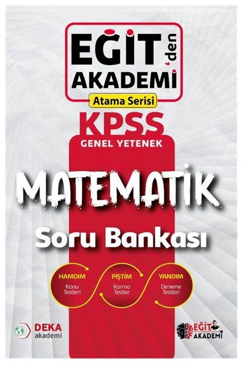 Eğit Akademi KPSS Matematik Atama Serisi Soru Bankası Eğit Akademi