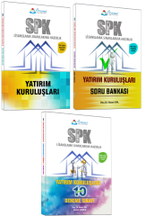 Finansed SPK Yatırım Kuruluşları Konu + Soru + Deneme 3 lü Set Finansed Yayınları