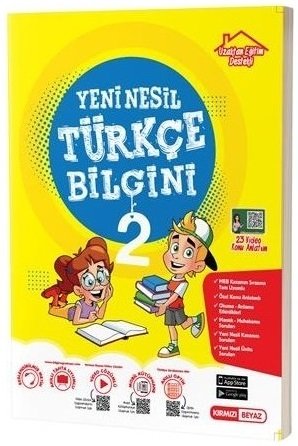 Kırmızı Beyaz 2. Sınıf Türkçe Bilgini Kırmızı Beyaz Yayınları