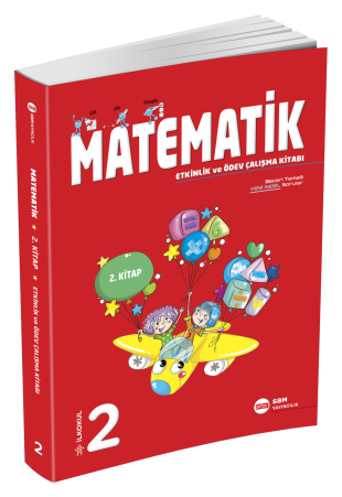 SBM 2. Sınıf Matematik Etkinlik ve Ödev Çalışma Kitabı-2 SBM Yayınları