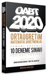 Benim Hocam 2020 ÖABT Lise Ortaöğretim Matematik 10 Deneme Çözümlü Benim Hocam Yayınları