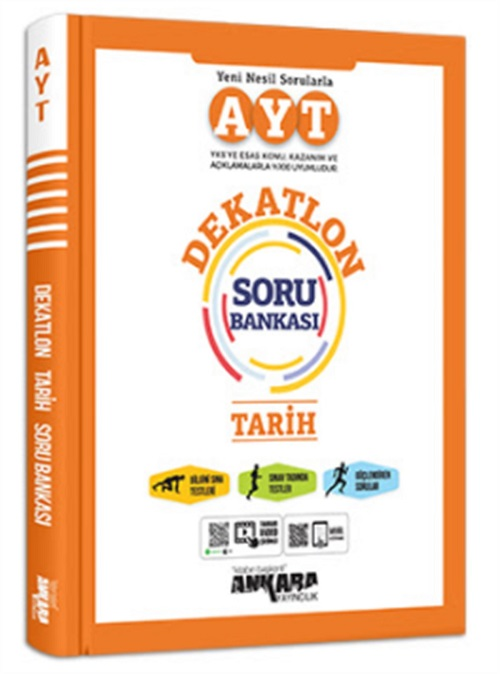 Ankara Yayıncılık YKS AYT Tarih Dekatlon Soru Bankası Ankara Yayıncılık