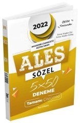 Tercih Akademi 2022 ALES Sözel 5 Deneme Çözümlü Tercih Akademi Yayınları