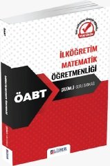 SÜPER FİYAT Lider ÖABT İlköğretim Matematik Öğretmenliği Soru Bankası Çözümlü Lider Yayınları