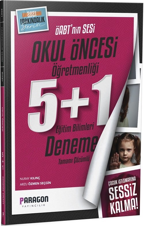 SÜPER FİYAT Paragon ÖABT Okul Öncesi Öğretmenliği 5+1 Deneme Paragon Yayıncılık