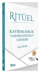 Temsil Kaymakamlık Ritüel 5 Deneme Çözümlü 3. Baskı - Can Çelik Temsil Yayınları
