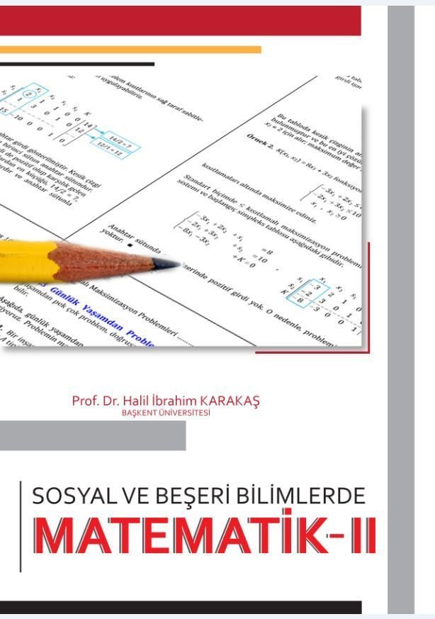 Akademi Sosyal ve Beşeri Bilimlerde Matematik-2 Akademi Consulting Yayınları