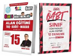 SÜPER FİYAT TKM + Aklımdavar ÖABT Sınıf 15+12 Deneme 2 li Set - Murat Sakin TKM Akademi + Aklımdavar Yayınları