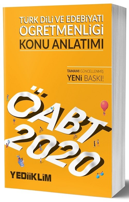 Yediiklim 2020 ÖABT Türk Dili ve Edebiyatı Öğretmenliği Konu Anlatımı Yediiklim Yayınları