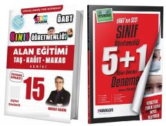 SÜPER FİYAT TKM + Paragon ÖABT Sınıf 15+5 Deneme 2 li Set - Murat Sakin TKM Akademi + Paragon Yayınları