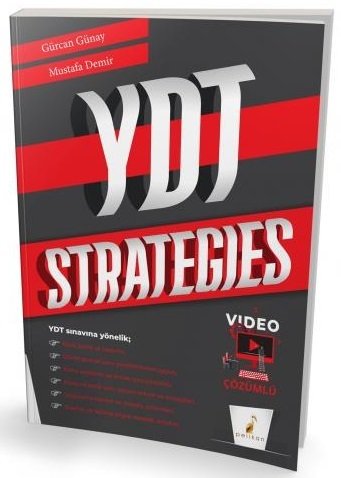 Pelikan YDT Strategies Soru Bankası Video Çözümlü Pelikan Yayınları