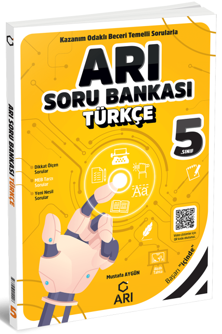 Arı Yayınları 5. Sınıf Türkçe Arı Soru Bankası Arı Yayınları