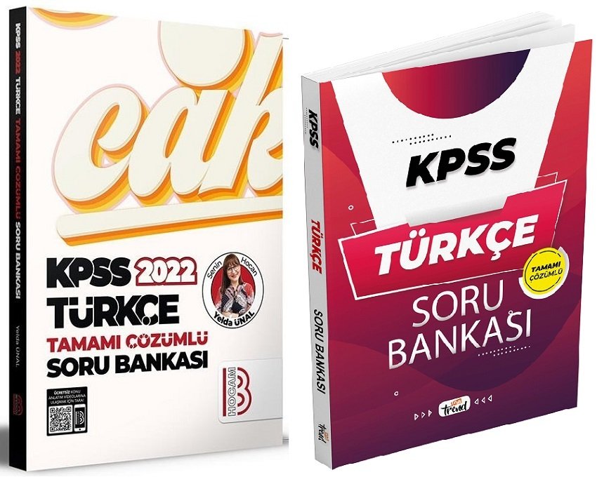 SÜPER FİYAT Benim Hocam + Yeni Trend 2022 KPSS Türkçe Soru Bankası 2 li Set Benim Hocam + Yeni Trend Yayınları