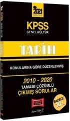 Yargı 2021 KPSS Tarih Çıkmış Sorular Konularına Göre Çözümlü Yargı Yayınları