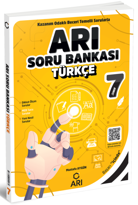 Arı Yayınları 7. Sınıf Türkçe Arı Soru Bankası Arı Yayınları
