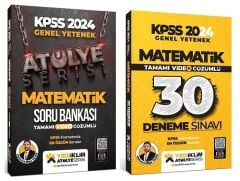 Yediiklim 2024 KPSS Matematik Soru Bankası + 30 Deneme 2 li Set - Mehmet Bilge Yıldız Yediiklim Yayınları