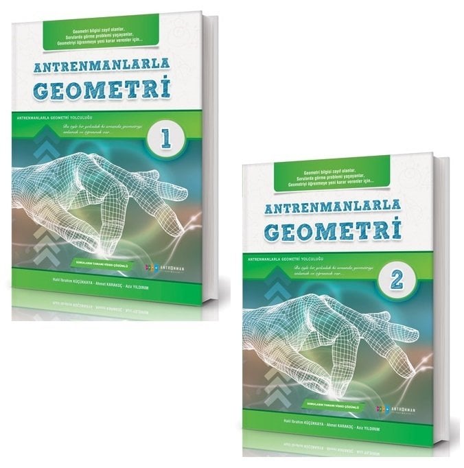 Antrenmanlarla Geometri 1-2 Set 2 Kitap Antrenman Yayınları