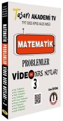 Tasarı TYT DGS KPSS ALES MSÜ Matematik Problemler Video Ders Notları - Cem Öztürk Tasarı Yayınları