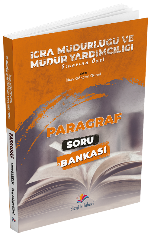 Dizgi Kitap İcra Müdür ve Yardımcılığı Paragraf Soru Bankası - İlkay Gökçen Günel Dizgi Kitap