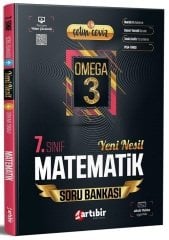 Artıbir 7. Sınıf Matematik Çetin Ceviz Omega Soru Bankası Artıbir Yayınları