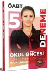 YGA Akademi ÖABT Okul Öncesi Öğretmenliği 5 Deneme Çözümlü YGA Akademi Yayınları