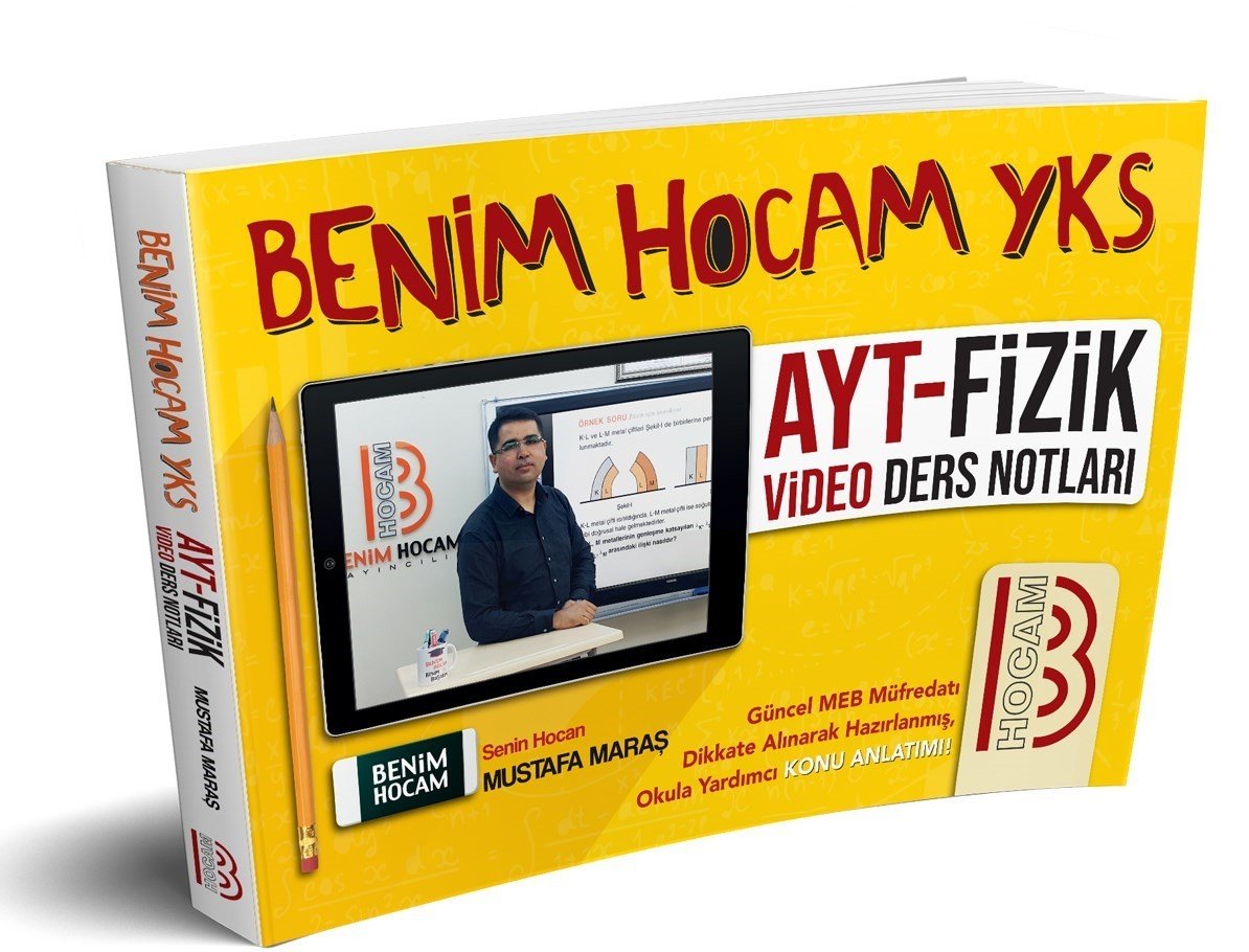 SÜPER FİYAT Benim Hocam YKS AYT Fizik Video Ders Notları Mustafa Maraş Benim Hocam Yayınları