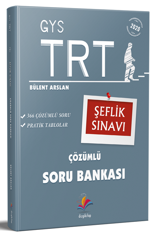 Dizgi Kitap 2020 GYS TRT Şeflik Sınavı Soru Bankası Görevde Yükselme Dizgi Kitap