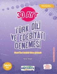 Okyanus YKS AYT Türk Dili ve Edebiyatı 30 Denemeleri Okyanus Yayınları