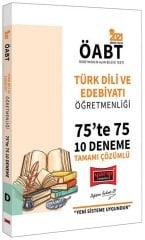 Yargı 2021 ÖABT Türk Dili ve Edebiyatı Öğretmenliği 75 te 75 10 Deneme Sınavı Çözümlü Yargı Yayınları