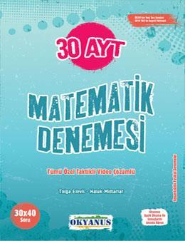 Okyanus YKS AYT Matematik 30 Denemeleri Okyanus Yayınları