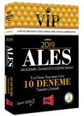 Yargı 2019 ALES VIP 10 Deneme Çözümlü Yargı Yayınları
