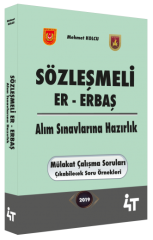 4T Yayınları 2019 Sözleşmeli Er-Erbaş Alım Sınavlarına Hazırlık Mehmet Kolcu 4T Yayınları